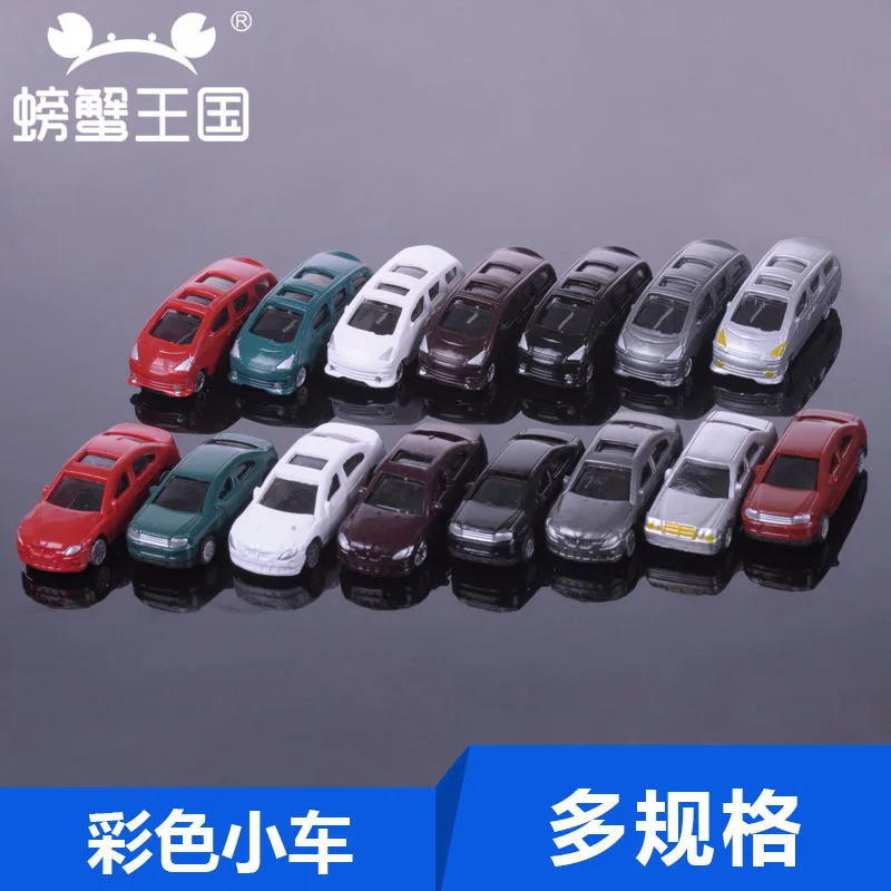  DIY Sand Table Building Model Material Scene Model Color Small Car Traffic Car Different Ratio