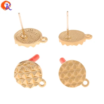 

Cordial Design 100Pcs 11*14MM Jewelry Accessories/Hand Made/Earrings Stud/Round Shape/DIY Parts/Jewelry Making/Earring Findings