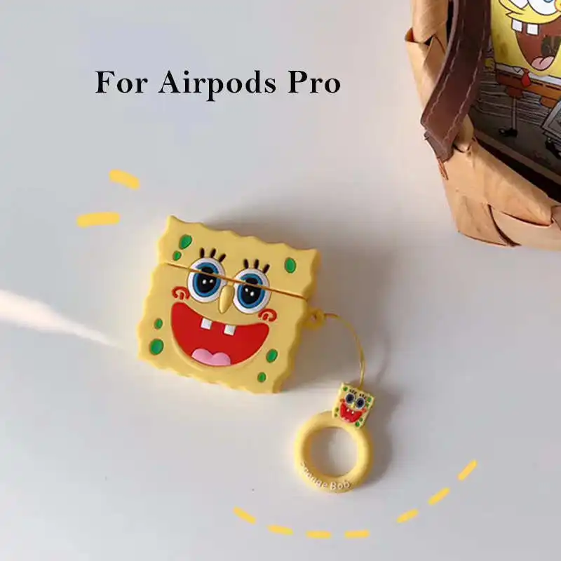 MS-DSA LOVERONY Cartoon Bluetooth Earphone Silicone Case For Apple AirPods Pro Headset Protect Cover Cute Charging Box Air pods Pro 3 - Цвет: MS-DSA