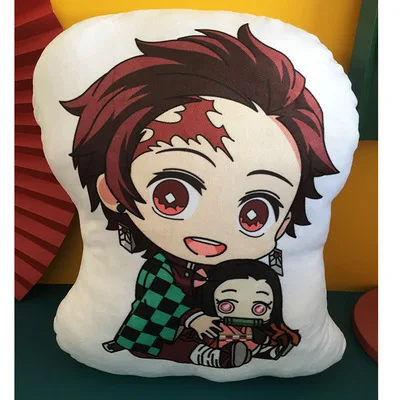 Королевский синий 10 см Demon Slayer: Kimetsu No Yaiba Kamado Nezuko подвесная плюшевая кукла подушка - Цвет: Королевский синий