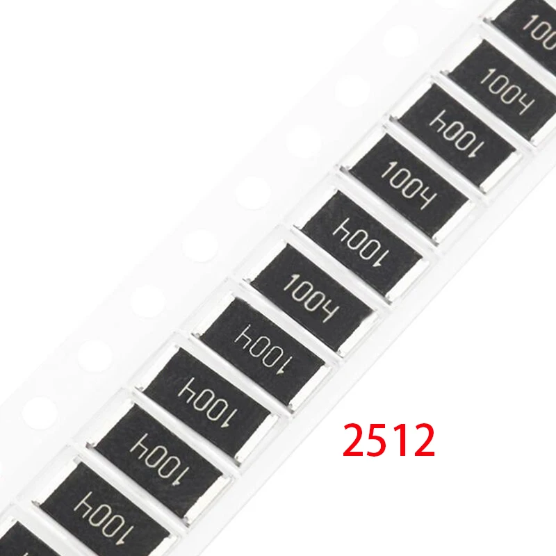 50 шт. 2512 SMD 1 Вт 1% 1R Ом 1ом 1R0 1R00 резистор | Электронные компоненты и принадлежности