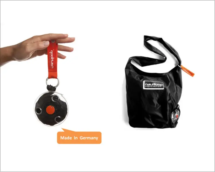 

2019 New Design Nautiloop Magic Mini Shopping Stored and Folded Bag Shopping Bag
