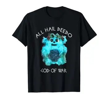 

All Hail Beebo God Of War Funny Black T- Shirt S-3XLCartoon t shirt men Unisex New Fashion tshirt free shipping funny tops