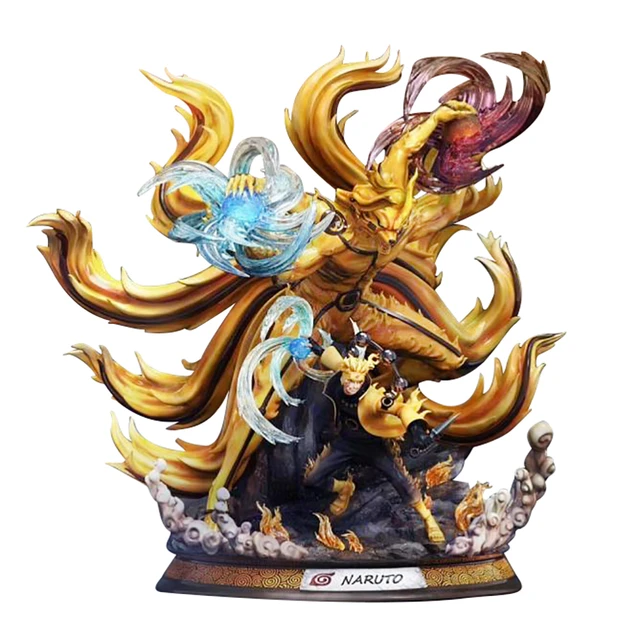 Uzumaki Naruto Rikudousennin Modo Statue GK Resin Model Singularity New