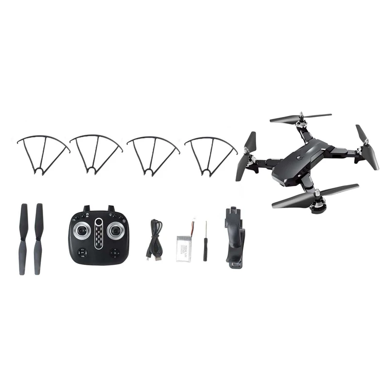 E58 Wifi Fpv With 2Mp Wide Angle Camera High Hold Mode Foldable Rc Drone Quadcopter Rtf