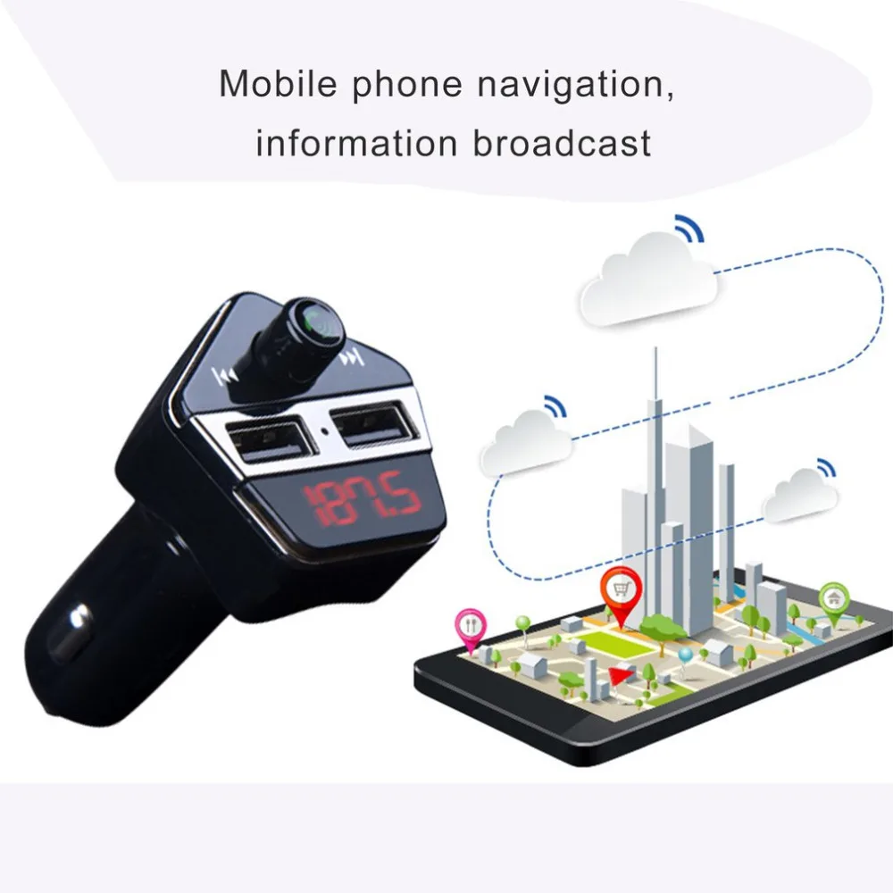 Автомобильный gps позиционирование MP3 с приложением поиск автомобиля Универсальный двойной порт USB зарядное устройство адаптер для мобильного телефона Автомобильный аксессуар
