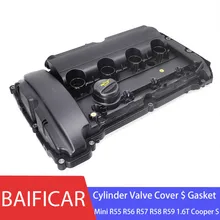 Baifar OEM бензиновый двигатель цилиндр крышка клапана и прокладка 11127646555 для BMW Mini Cooper S R55 R56 R57 R58