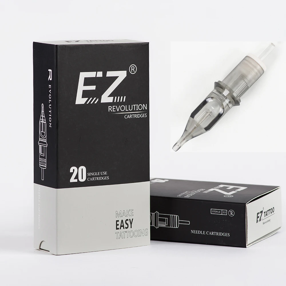 100 шт. EZ Revolution набор игл для тату картриджа системные машины RL RS M1 см разные размеры