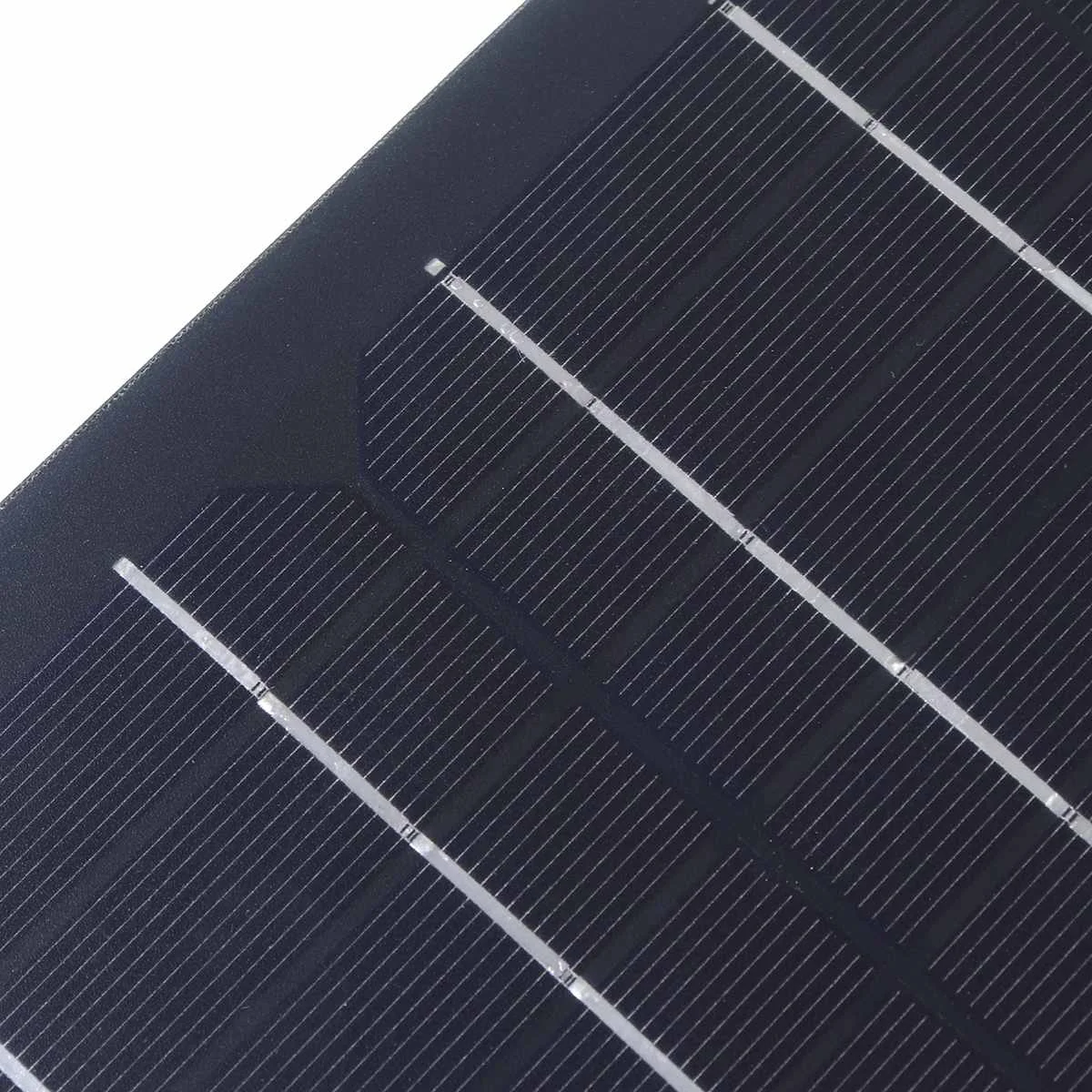 10 Вт ETFE солнечная панель полугибкая монокристаллическая Солнечная батарея DIY модуль с 4 защитными углами один USB+ DC зарядное устройство