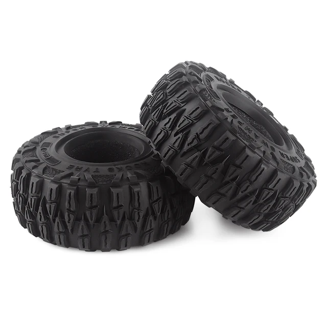 Pneu De Roue En Caoutchouc 90mm 1.9 ", Pneu RC Pour Chenille RC 1/10 Modèle De Voiture Rock TRX4 Axial SCX10 90046 90047 MST Jimny Tamiya D90 D110