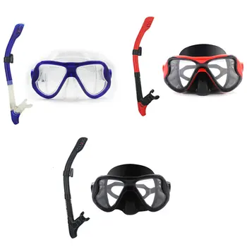 

BOIHON Adults Silicone Diving Goggles Breathing Snorkel Adjustable Underwater Scuba Diving Tube Swimming Mouthpiece