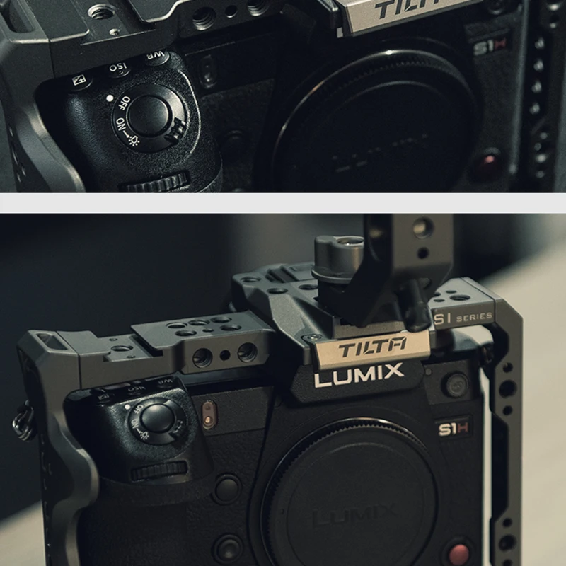 Tilta Panasonic LUMIX S1H/S1 Camra клетка аксессуары Полная Клетка Верхняя ручка опорная пластина кабель для записи HDMI кабель TA-T38-FCC-G