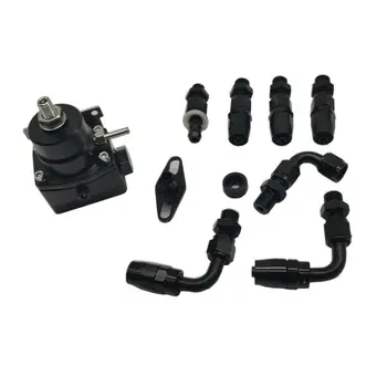 

Fuel Pressure Regulator set 3 Colors Adjustable Fuel Pressure Regulator Kit E7CA