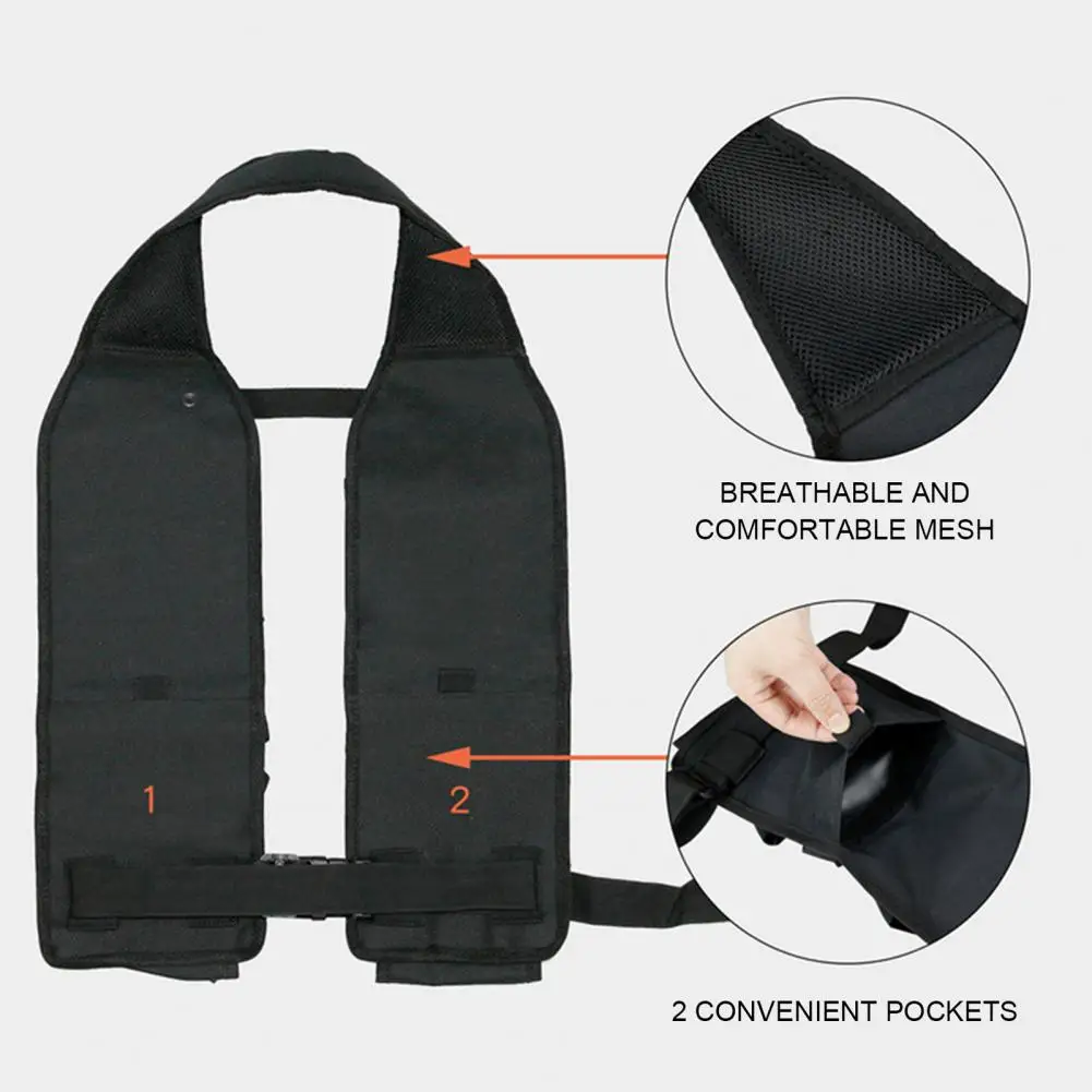 12-Pack Beer Drinking Vest Multi-pockets Drink Vest Beer Holster Storage with Inside Money Holder Funny BBQ Party Gag