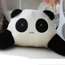 Мультяшная панда Авто Задняя поддержка талии Подушка плюшевая подушка под поясницу для автокресла Детские подарки автомобильные аксессуары