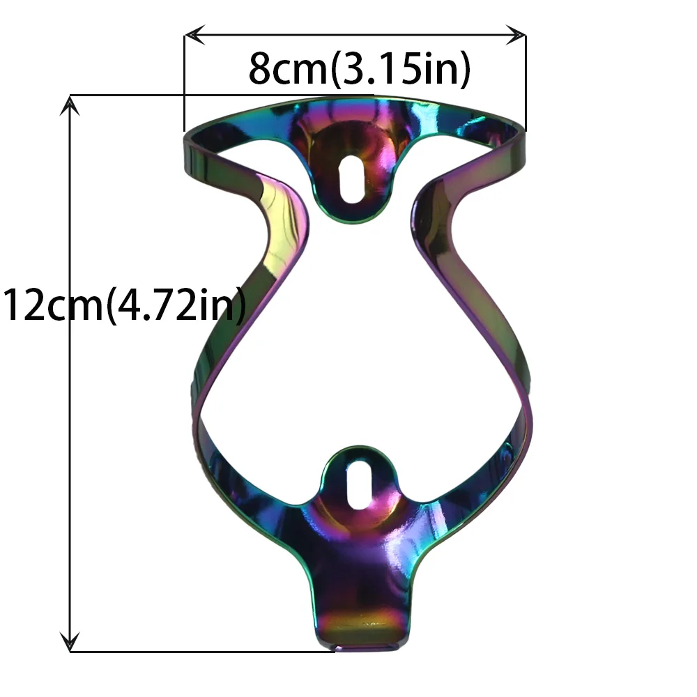 Держатель для велосипедной бутылки 7075 Алюминиевый сплав титановый цвет MTB Горная дорога велосипед чайник для воды чашки нижний велосипед аксессуар
