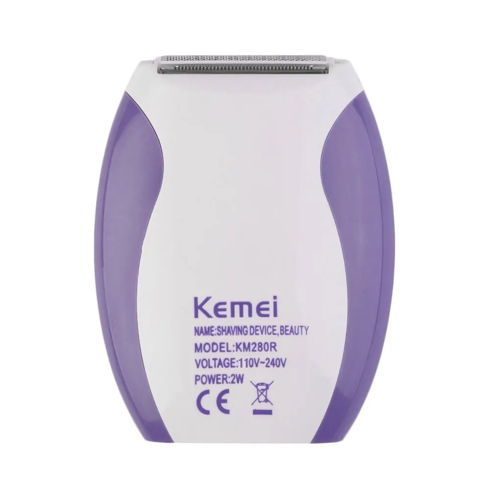 Women Lady Rechargeable Electric Skin Body Hair Removal Shaver Trimmer Clean Use FOR Bikini Body Face Underarm