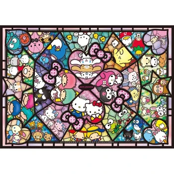 

Diamond Cartoon Picture Embroidery Home Decor Hello Kitty Painting Flower Full Round Drill Cross Stitch Handmade Wall Sticker