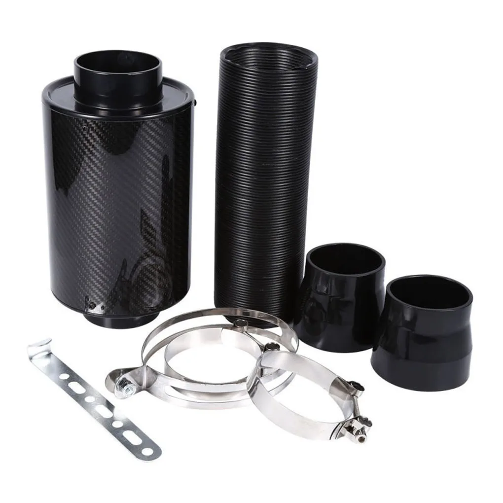 

Ram Filter Box Cold Air Intake Bellows System Part Car Carbon Fiber Induction Air Intake Filter Accessories