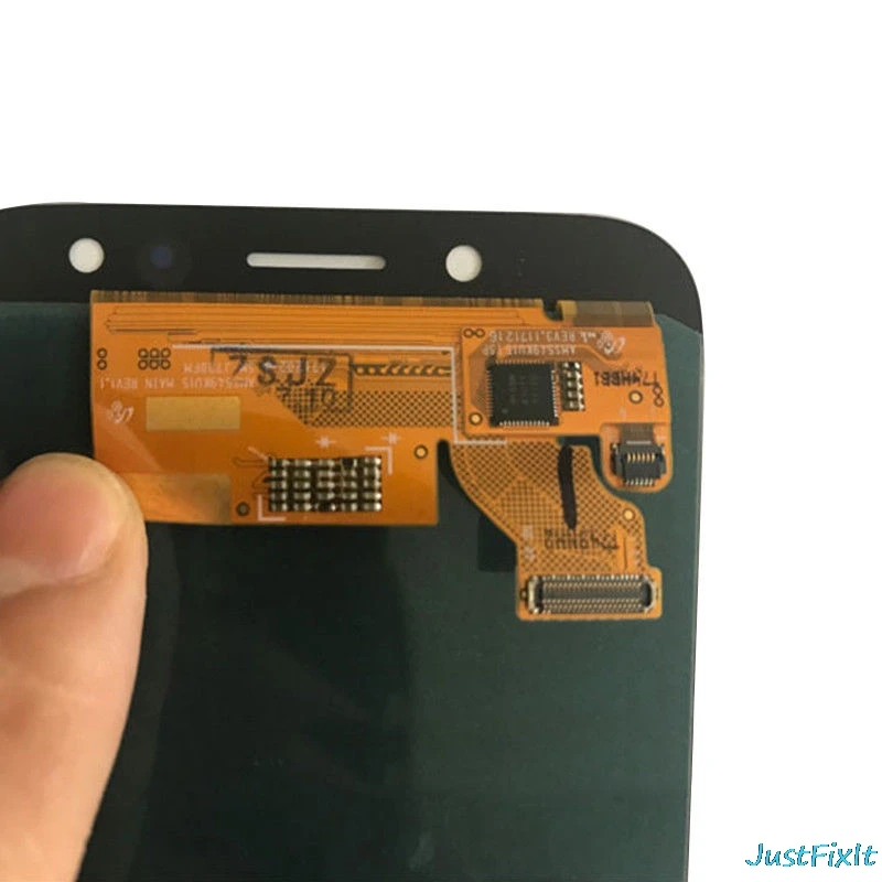 Супер AMOLED lcd для samsung Galaxy J7 Pro J730 J730F J730M J730H ЖК-дисплей кодирующий преобразователь сенсорного экрана в сборе+ наклейки