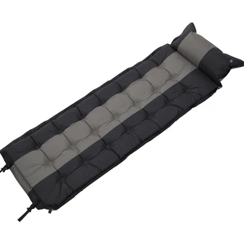 

Outdoor Beach Inflatable Mattress Sleeping Pad Single Mat Cushion Self-inflated Air Waterproof Mattress Camping Picnic