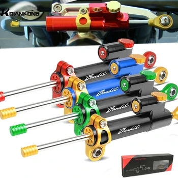 

for Suzuki GSF600 GSF650 GSF250 Bandit GSF1200 GSF1250 1995-1999 Aluminum Motorcycle Damper Steering Stabilize Safety Control