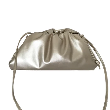 

38cm Large Pouch Bag Women Python Snake Clutch Bag Luxury Handbags Women Bags Designer Purses and Handbag The Dumpling Pouch Bag