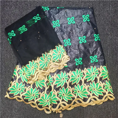 as picture По-прежнему FLY getzner высокого качества bazin lace последние Нигерии парча в Гвинейском стиле французская кружевная ткань 5+ 2 ярдов/партия - Цвет: as picture