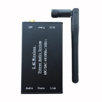 

KCX_2.4G002 2.4G for ISM band stereo Wireless audio transmitter 16Bit/44.1Ksps DC5V