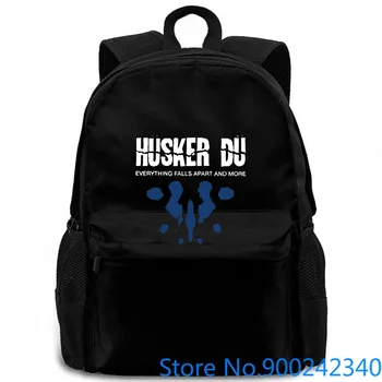

New HUSKER DU Everything Falls Apart Black To Print Brand women men backpack laptop travel school adult student