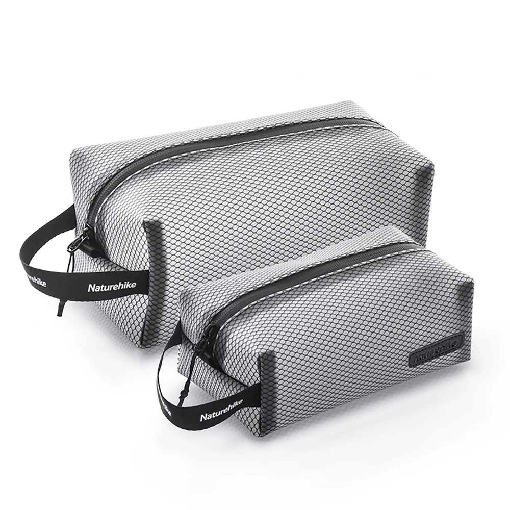 Сумка Naturehike из ТПУ и сетчатой ткани для мытья, многоцелевая, полуперспективная, переносная, водонепроницаемая, для путешествий, многофункциональная сумка для хранения