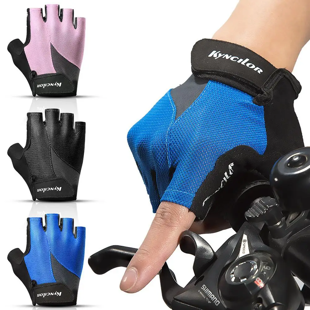 HiMISS, 1 пара, спортивные перчатки с полупальцами, противоударные, износостойкие, противоскользящие, велосипедные перчатки, высокое качество, нейлон