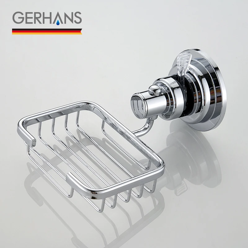 GERHANS Accessories K24202 Мыльница метал. настенная (решётка) Цвет: Хром|Мыльницы| |