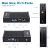 K700 Mini PC AMD Windows 10 Linux Quad-core Fanless WIFI Gigabit LAN Barebone HDMI VGA Industrial Micro Desktop Gaming Computer ► Photo 2/6