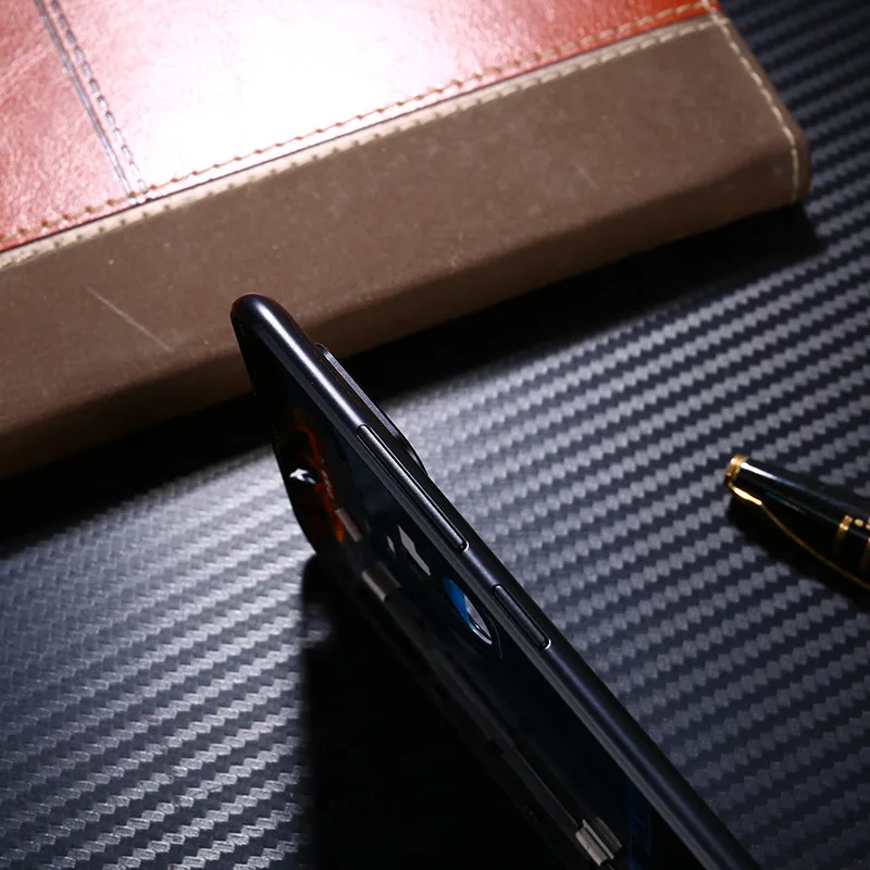 Note6 чехол на заднюю крышку для Xiaomi Redmi Note 6 Pro металлический чехол для ремонта задней двери батареи+ кнопки стекло камеры