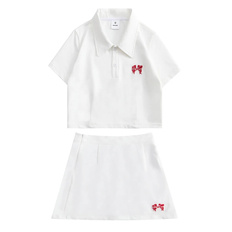 big w white collared shirt