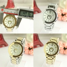 Новые кварцевые часы из нержавеющей стали для мужчин и женщин, модные роскошные ювелирные изделия, подарок, прецизионные изысканные мужские часы