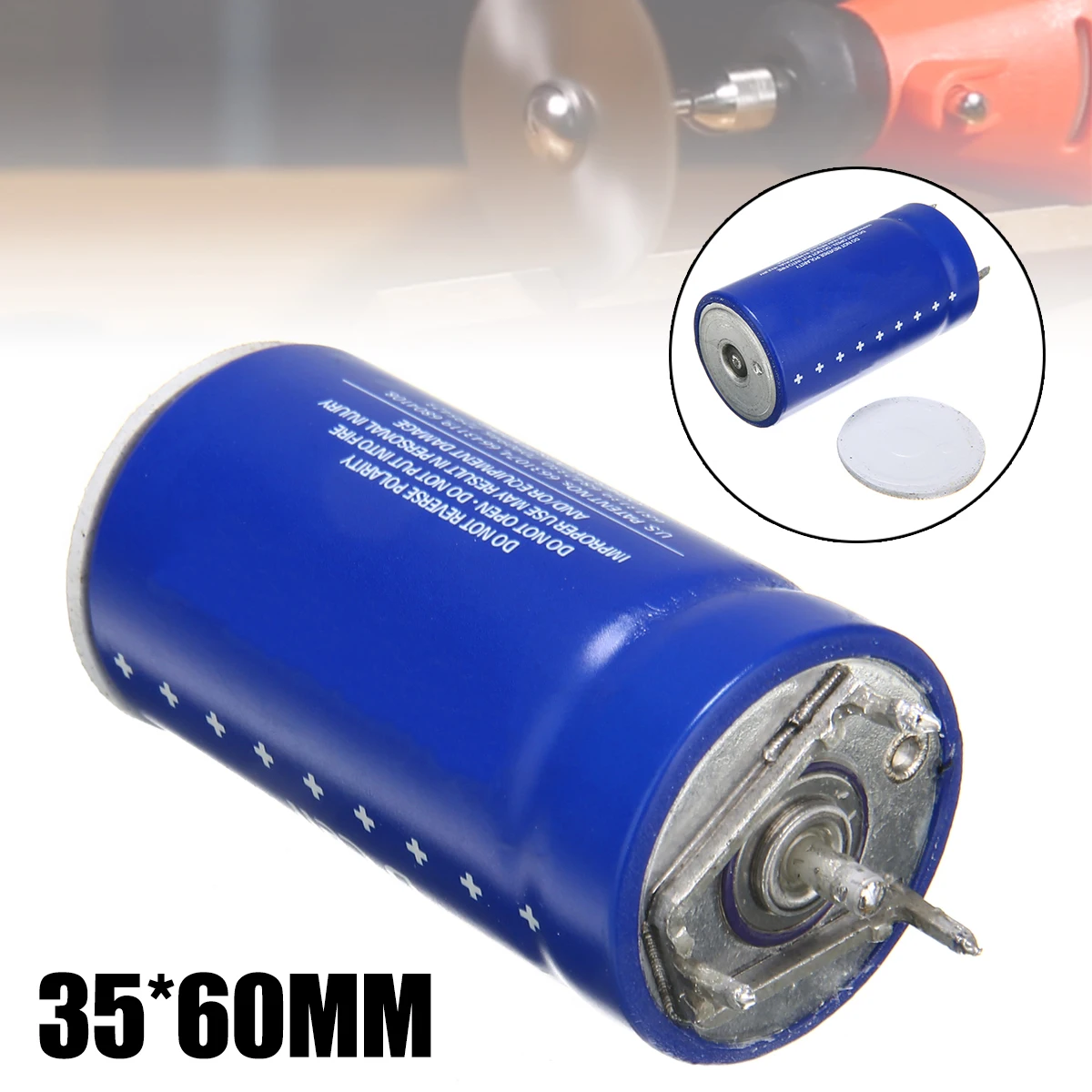 

35x60mm Blue Super Farad Capacitor 2.7V 350F BCAP0350E270T11 Supercapacitor for Maxwell Auto Vehicle Rectifier Low ESR Capacitor