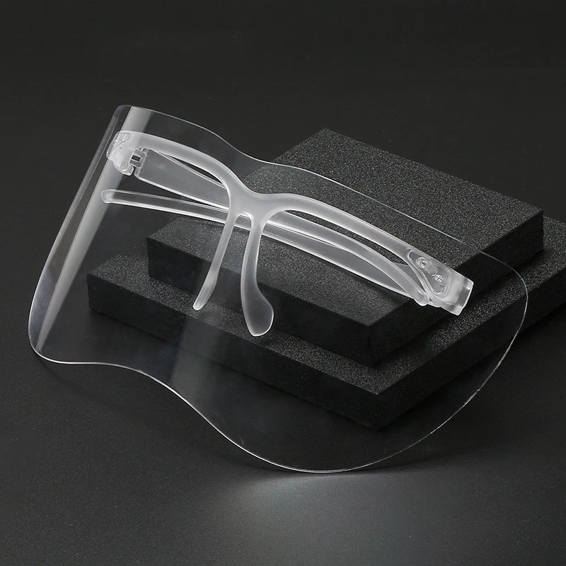 Safety Glasses Face Shield Eye Protection Lab Work Safety Goggles Outdoor Eye Protection Cycling Glasses Clear View Mask Cover