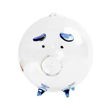 Милая Копилка креативная прозрачная стеклянная монета копилка Детский Рождественский подарок