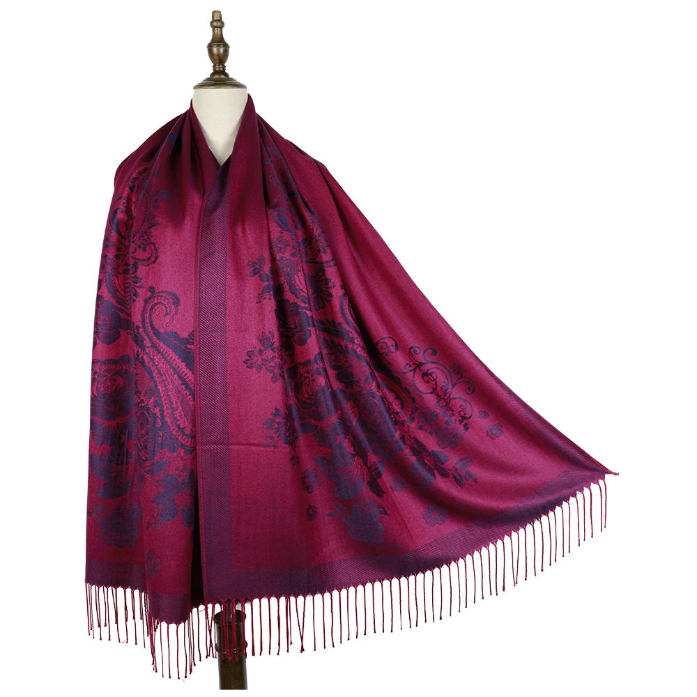 

scarf silk scarf fashion mujer hijab capes jacquard kashmir pashmina foulard femme shawls hijab femme muffler stole wrap mujer