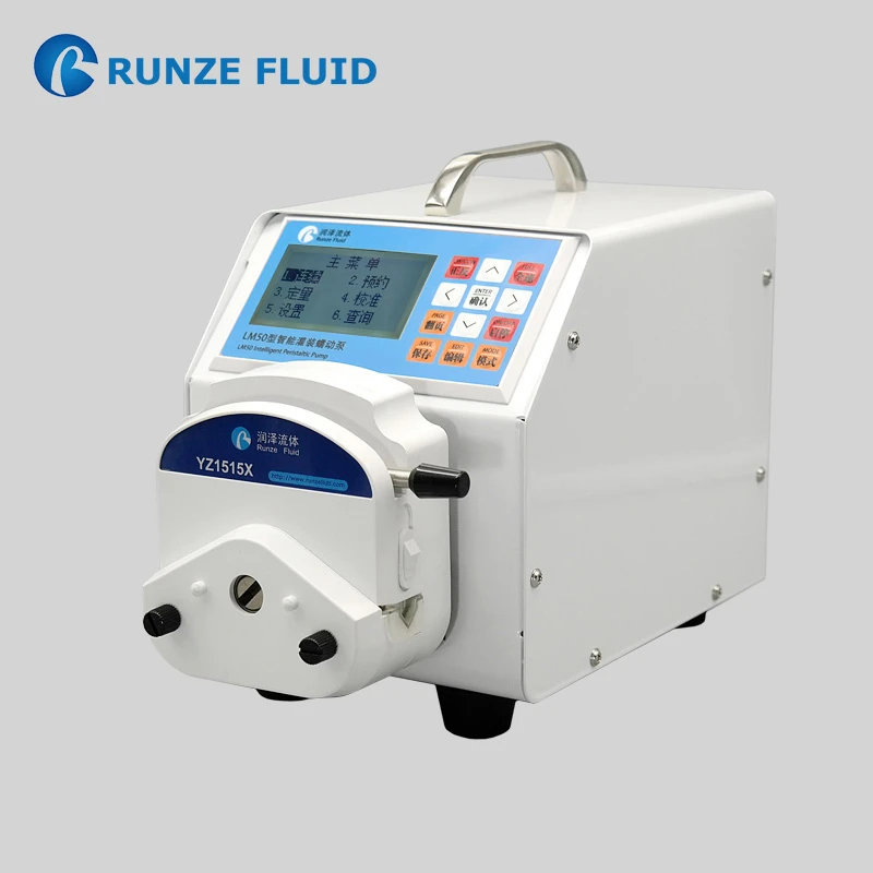 Vegetable Glycerin Filling Peristaltic Pump High Accuracy Small Volume