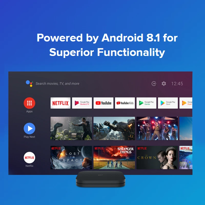 Original Xiaomi Mi TV Box S 4K Android 8.1 HDR 2G 8G WiFi BT4.2 Google Cast Netflix Smart TV Box Media Player Global Version 4
