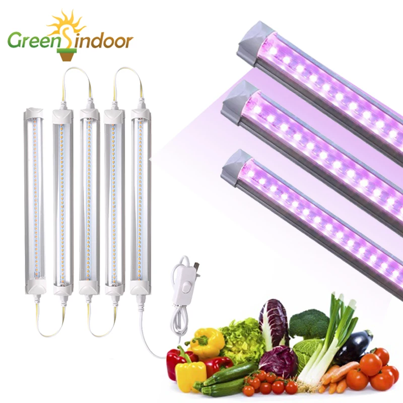 

5pcs LED Grow Light Full Spectrum Led Indoor Growing Lamp Panel 50W Growth Strips Tent Seed Flowers Fitolampy Fitolamp SMD5730