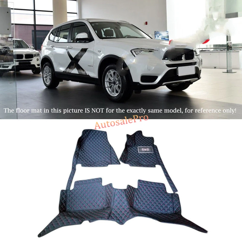 For BMW X3 F25 2015 2016 Right & Left Hand Drive Black Front Rear Floor