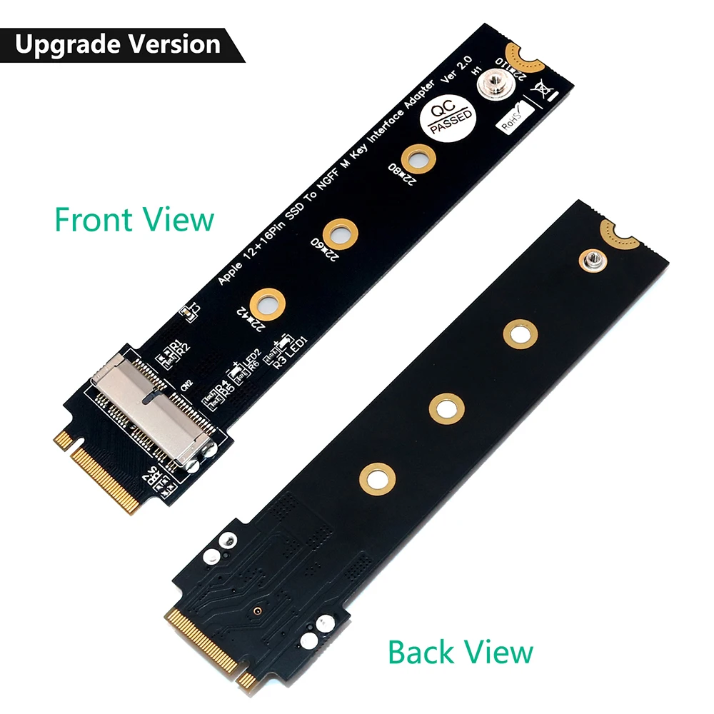Для Macbook SSD адаптер для Apple SSD адаптер для Macbook Air Pro retina 2013- SSD для M2 адаптер M ключ M.2 NGFF карта преобразования