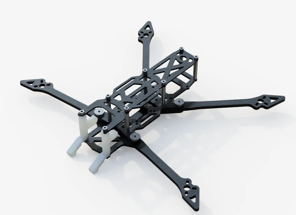 Рейнджер 4 дюйма складной карбоновый каркас стойка защита рычаг FLYWOO EXPLORER LR для