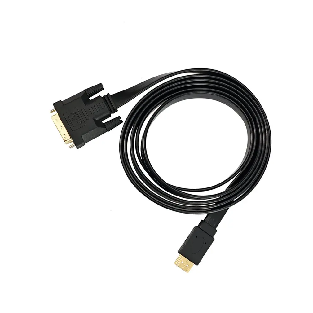 Профессиональный HDMI к DVI папа к 24+ 1 DVI-D папа адаптер видео кабель позолоченный 1080P для HDTV DVD проектор