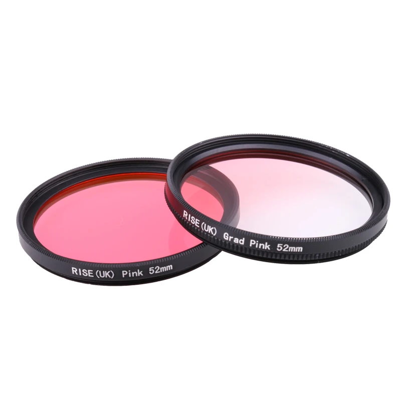 Filtro de cámara de 49mm, lente rosa Gradual para Nikon D3100 D3200 D5100 de cámara| - AliExpress