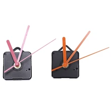 2 упаковки Замена настенные часы руки запасные части маятника Механизм кварцевых часов с ручками и фитингами комплект